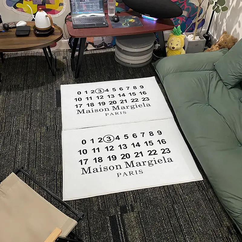 Maison margiela Rug Logo Rug – QC Photos | FinderQC