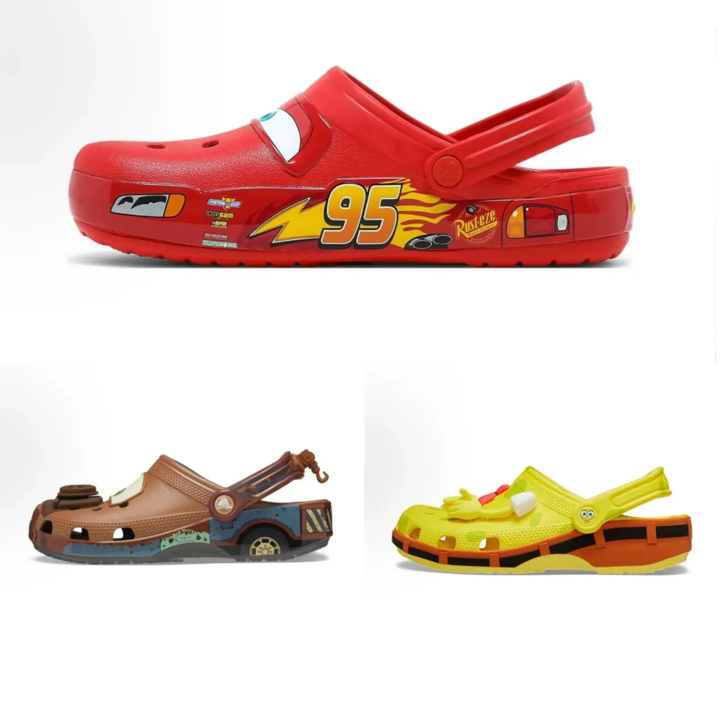 Crocs Slippers Classic Clog Lightning McQueen