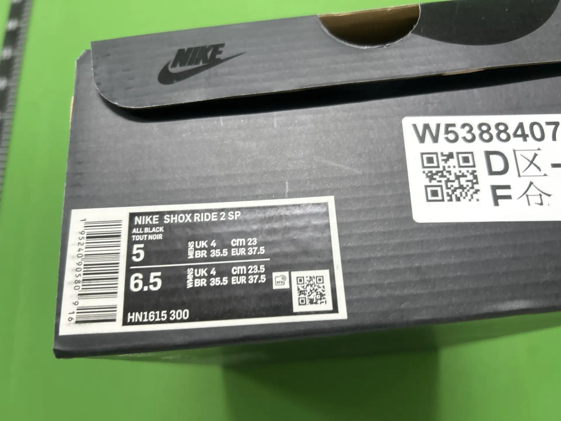 Putian Cross-Border Export Shox Ride2 Joint Retro Air-Cushion Sports Shoes for Men and Women Running Shoes Cushioning Pillar Shoes